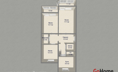 Купить 3-комнатную квартиру, Минск, ул. Рогачевская, д. 7 (Первомайский район). Фото 19