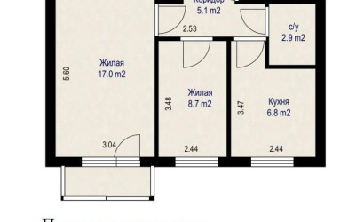 Купить 2-комнатную квартиру, Минск, Ольшевского ул., 23(Фрунзенский район). Фото 1