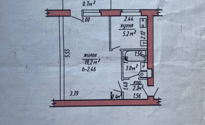 Купить 1-комнатную квартиру, Полоцк, Гоголя ул., 27/41. Фото 3