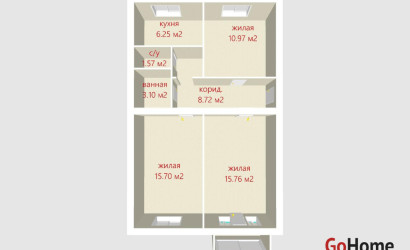 Купить 3-комнатную квартиру, Минск, Стрелковая ул., 5 (Ленинский район). Фото 3