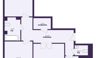 Купить 3-комнатную квартиру, Солигорск, Октябрьская ул., 6/А. Фото 28