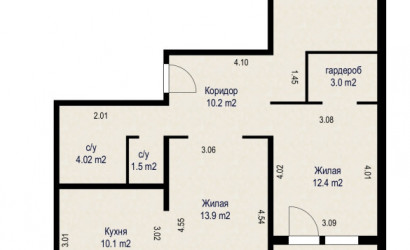 Купить 3-комнатную квартиру, Копище, Авиационная 5. Фото 19