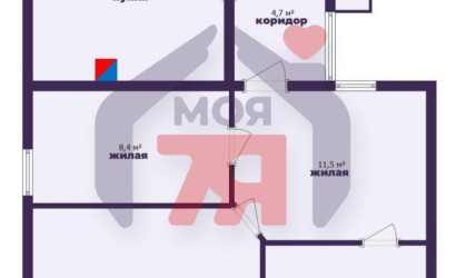 Купить дом, Молодечно, Радошковичская ул., 71 соток. Фото 26