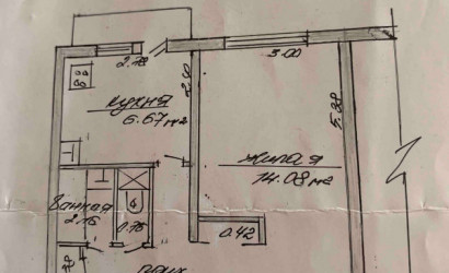 Купить 1-комнатную квартиру, Поставы, Зеленая 16. Фото 2