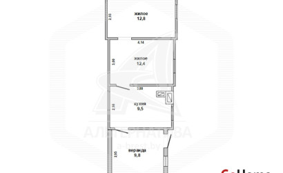 Купить дом, Большие Лепесы, Буховичский с/с, 5.44 соток. Фото 1