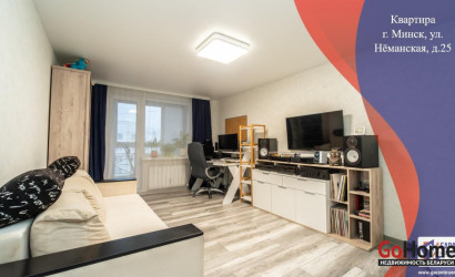 Купить 1-комнатную квартиру, Минск, Неманская ул., 25 (Фрунзенский район). Фото 1