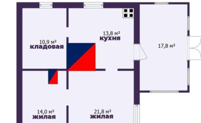 Купить дом, Косыничи, Центральная ул., 25 соток. Фото 6