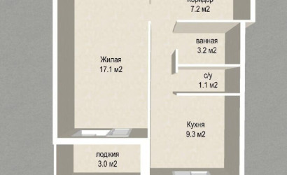 Купить 1-комнатную квартиру, Боровляны, Березовая роща ул., 99. Фото 1
