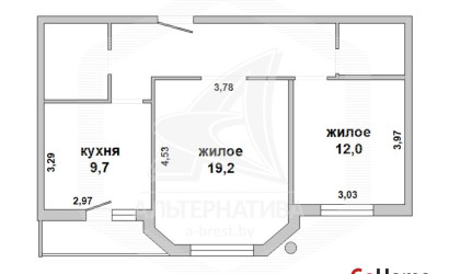 Купить 2-комнатную квартиру, Брест, Восток, ул. Московская. Фото 1