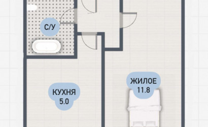 Купить 1-комнатную квартиру, Брест, Героев обороны Брестской крепости ул.. Фото 2