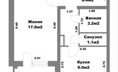 Купить 1-комнатную квартиру, Минск, Якубовского ул., 49(Фрунзенский район). Фото 2