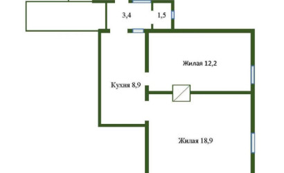 Купить 2-комнатную квартиру, Лида, А.Невского ул., 1. Фото 15