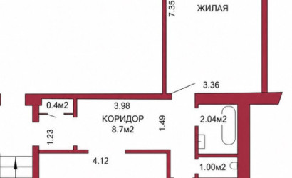 Купить 2-комнатную квартиру, Гродно, Белуша, 2. Фото 10