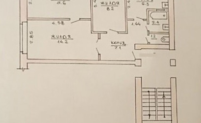 Купить 3-комнатную квартиру, Индура, Гродненская. Фото 11