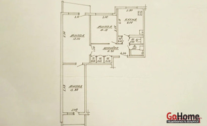 Купить 3-комнатную квартиру, Витебск, Гагарина, 158. Фото 12