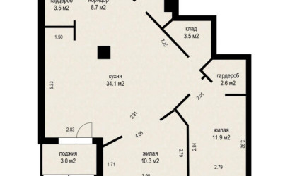 Купить 2-комнатную квартиру, Минск, Коласа ул., 34/Б (Первомайский район). Фото 43