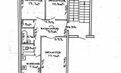 Купить 3-комнатную квартиру, Слоним, Ершова ул., 50. Фото 19