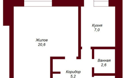 Купить 1-комнатную квартиру, Брест, ул. Московская, д. . Фото 6