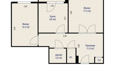 Купить 2-комнатную квартиру, Борисов, Чаловской ул., 49. Фото 20