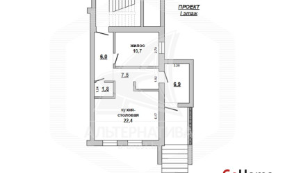 Купить дом, Брест, Вычулки, 5.19 соток. Фото 1