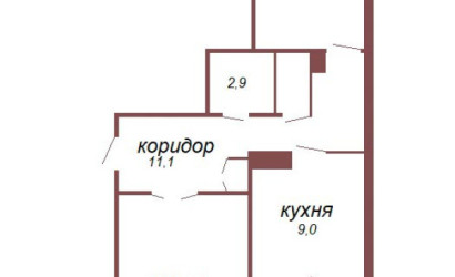 Купить 2-комнатную квартиру, Брест, ул. Ясеневая, д. . Фото 11