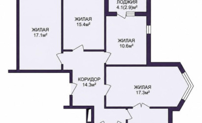 Купить 4-комнатную квартиру, Минск, Киреенко ул., 5 (Фрунзенский район). Фото 17