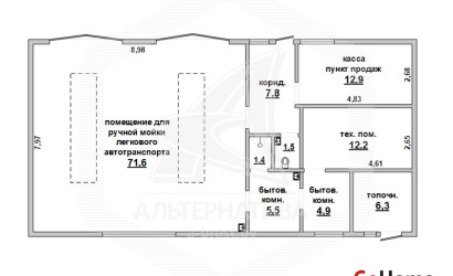 Аренда помещения под сто, Брест, Задворцы,  267.1 кв.м.. Фото 9
