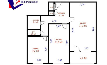 Купить 2-комнатную квартиру, Минск, Логойский тракт, 39/2 (Советский район). Фото 11