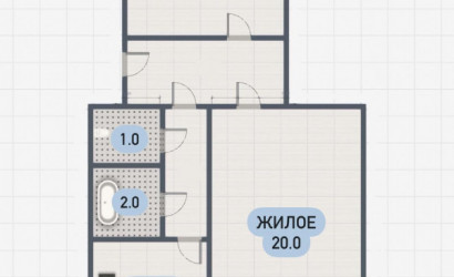 Купить 2-комнатную квартиру, Каменец. Фото 2