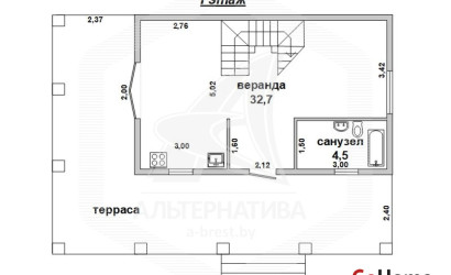 Купить дом, Брест, Мухавецкий с/с, 6.61 соток. Фото 16