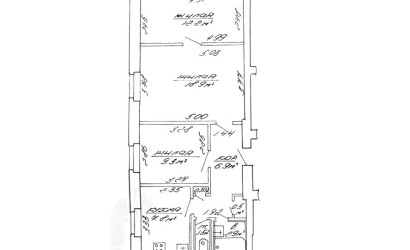 Снять 3-комнатную квартиру, Минск, пер. Краснозвездный, д. 17 (Советский район). Фото 5