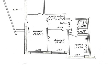 Купить 3-комнатную квартиру, Новополоцк, Молодёжная, 134. Фото 16