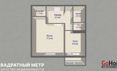 Купить 1-комнатную квартиру, Минск, Есенина ул., 87 (Московский район). Фото 10