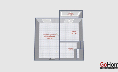 Купить 1-комнатную квартиру, Ратомка, Морской Риф ул., 1/2. Фото 27