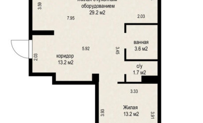 Купить 2-комнатную квартиру, Минск, Нововиленская ул., 41 (Центральный район). Фото 41