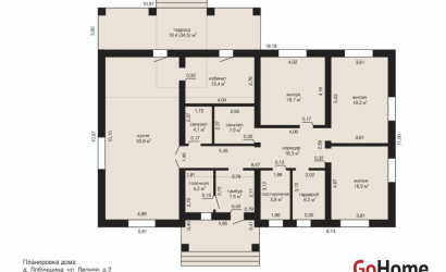 Купить дом, Лобунщина, Лесная ул., 2, 15 соток. Фото 31