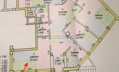 Аренда офиса, Минск, ул. Владислава Сырокомли, д. 38,  29.4 кв.м.. Фото 1