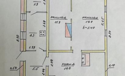Купить дом, Витебск, Куйбышева 8-я ул., 5.73 соток. Фото 1