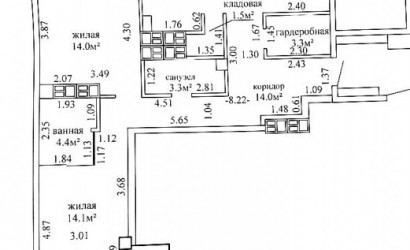 Купить 3-комнатную квартиру, Гродно, Суворова, 318. Фото 19