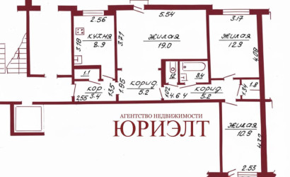 Купить 3-комнатную квартиру, Гродно, Фолюш, 15/194. Фото 11