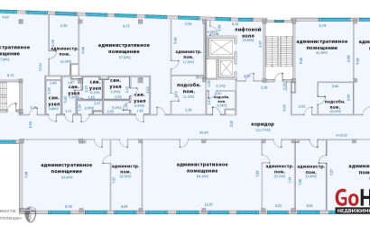 Продажа офиса, Минск, Краснозвёздная, 18Б,  744.4 кв.м.. Фото 3