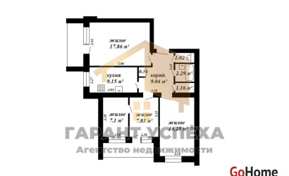 Купить 4-комнатную квартиру, Брест, ул. Карла Маркса, д. . Фото 12