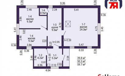 Купить дом, Липники, Центральная ул., 22 соток. Фото 5