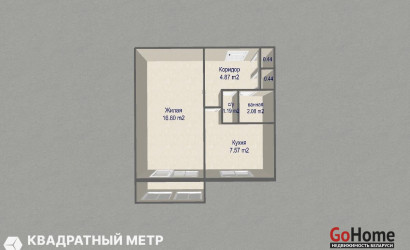 Купить 1-комнатную квартиру, Минск, Мавра ул., 5 (Фрунзенский район). Фото 9