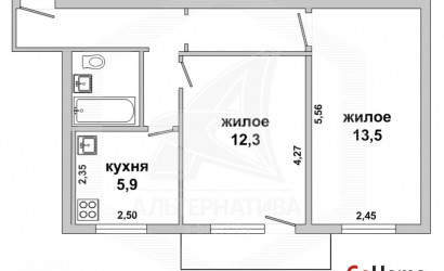 Купить 2-комнатную квартиру, Брест, Южный, ул. Жукова