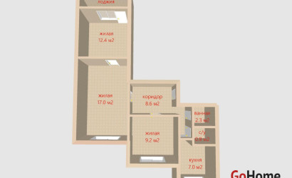 Купить 3-комнатную квартиру, Минск, Могилевская ул., 34/2 (Октябрьский район). Фото 2