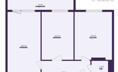 Купить 2-комнатную квартиру, Заславль, Студенецкая ул., 2/А. Фото 21