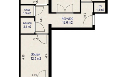 Купить 3-комнатную квартиру, Минск, Денисовская ул., 6(Ленинский район). Фото 39