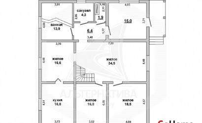 Купить дом, Патрики, Хидринский с/с, 14 соток. Фото 1