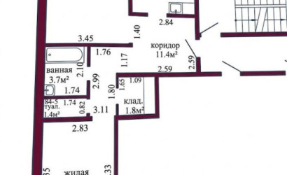 Купить 2-комнатную квартиру, Гродно, Магистральная, 16. Фото 10
